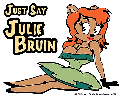 Just draw Julie Bruin Art..